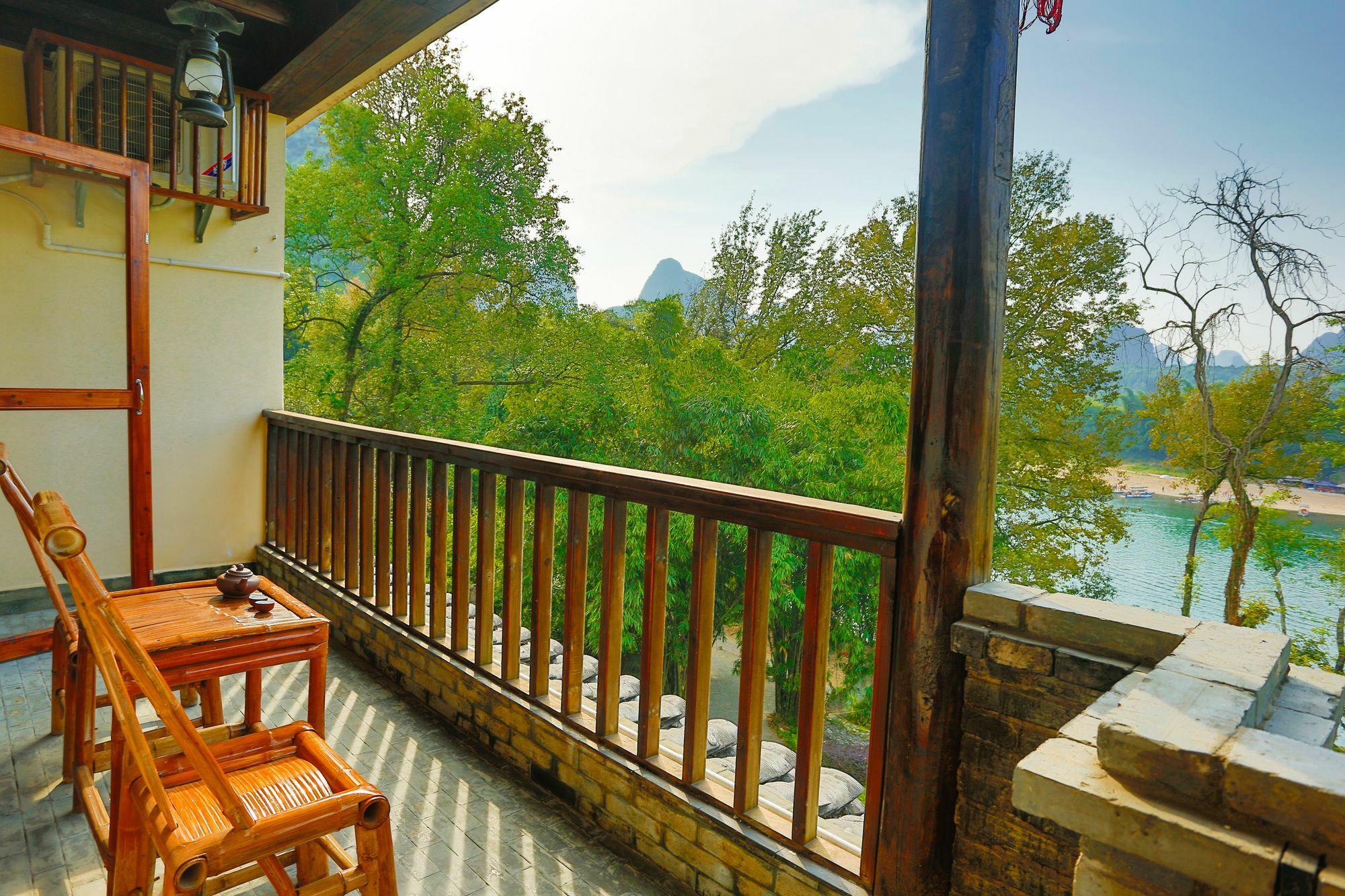 Yangshuo River Lodge Hotel Exterior foto