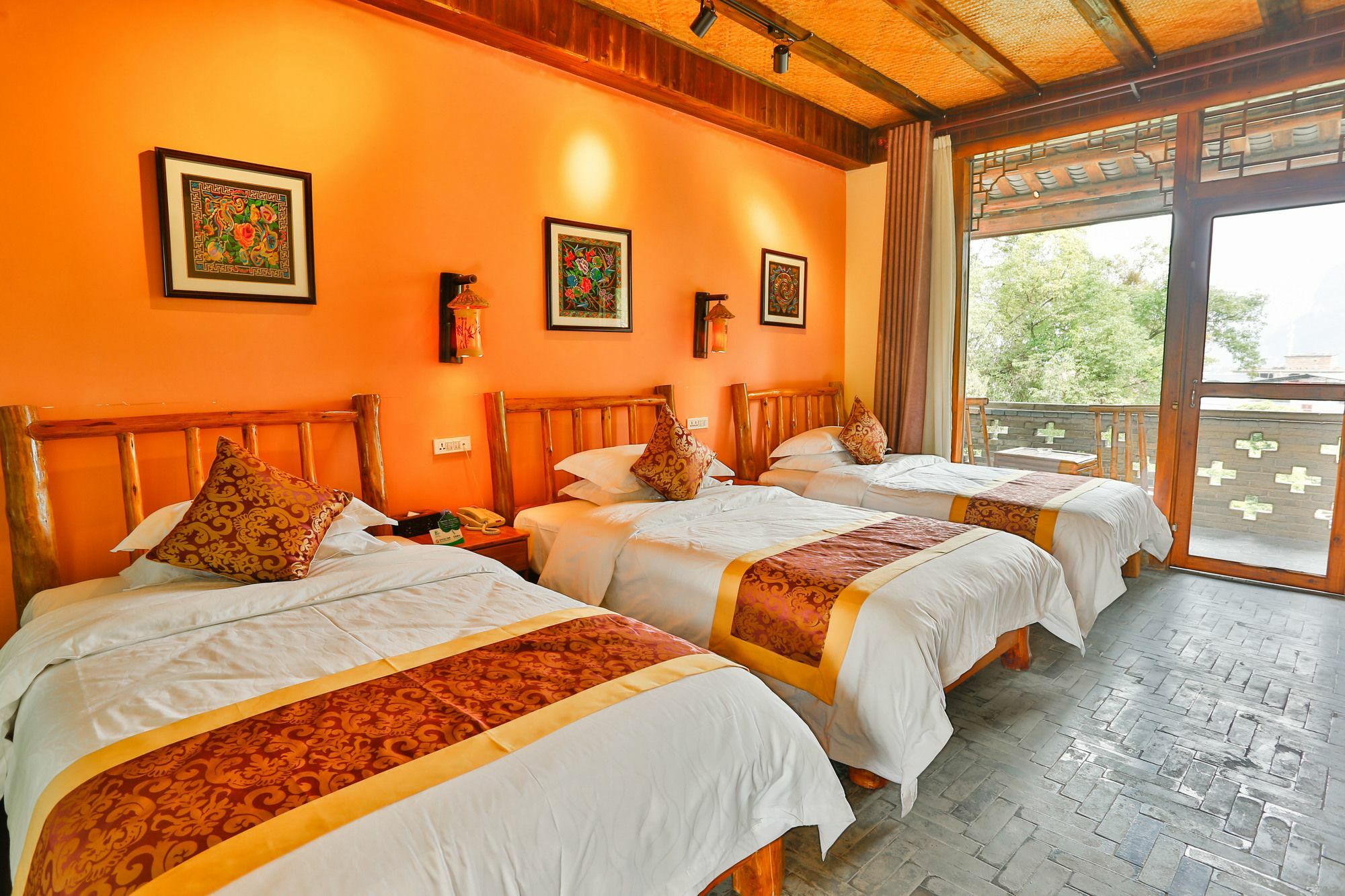 Yangshuo River Lodge Hotel Exterior foto