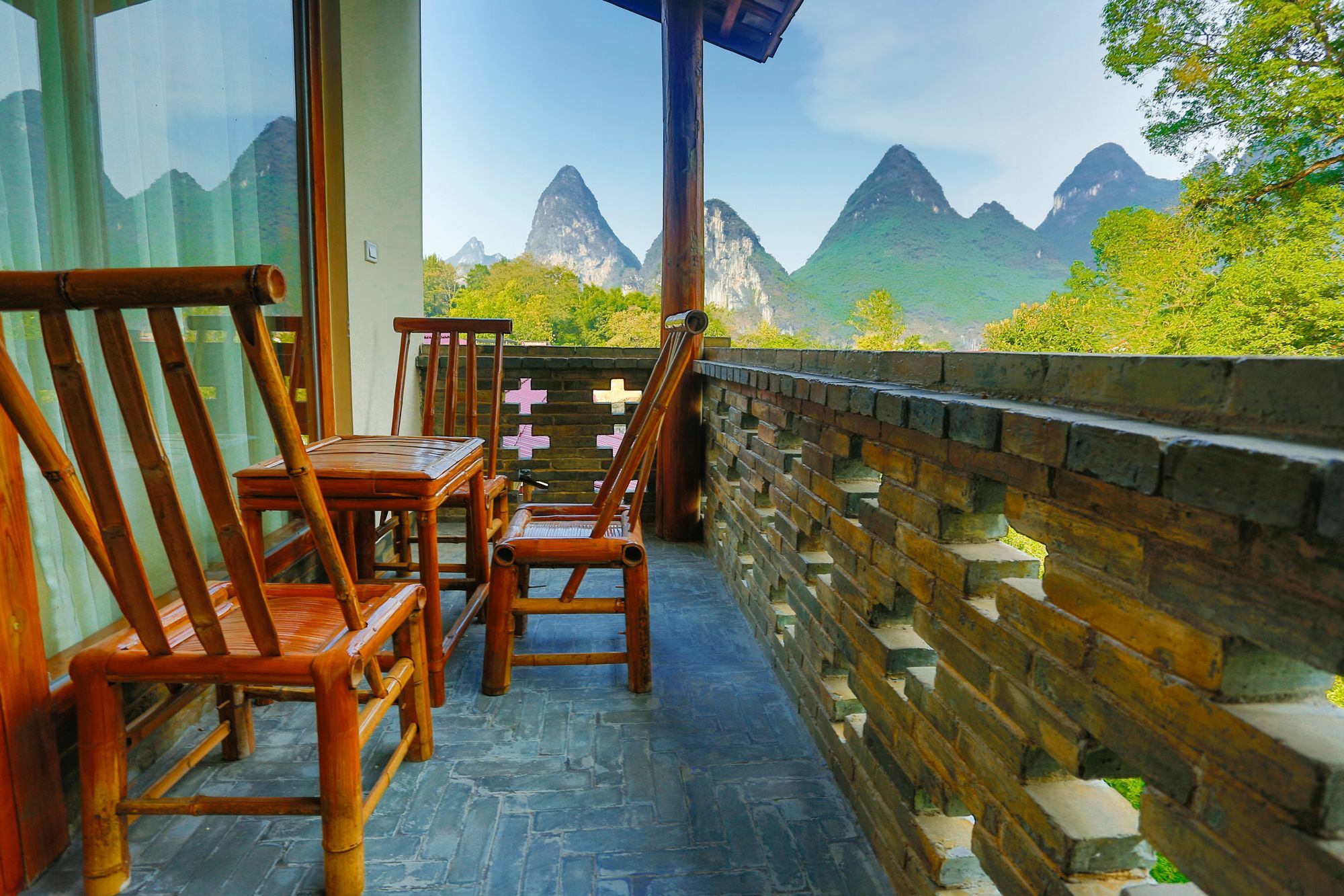 Yangshuo River Lodge Hotel Exterior foto